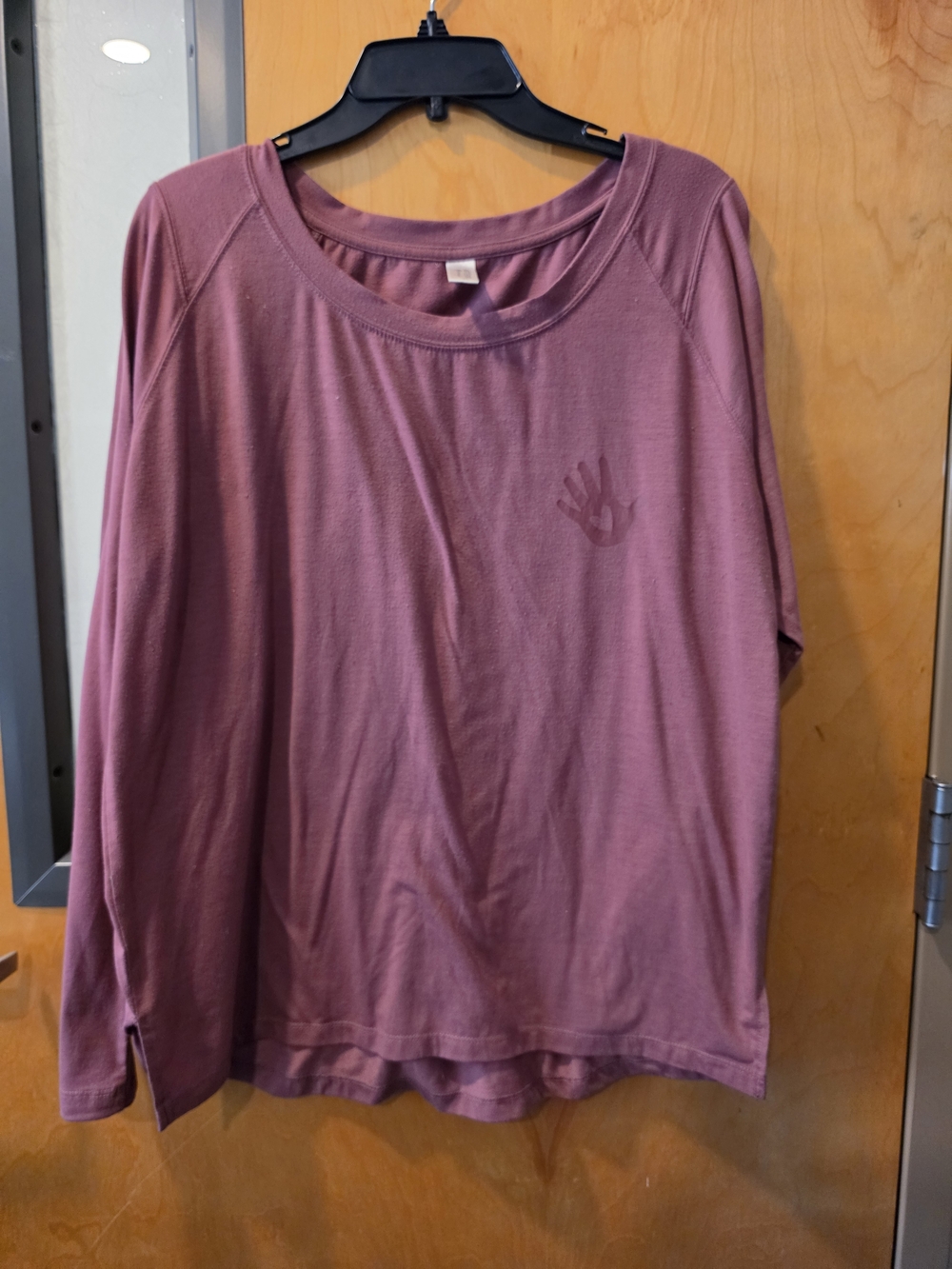 Doterra Long Sleeve Tee in Dusty Mauve